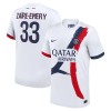 Original Fußballtrikot Paris Saint-Germain Zaire Emery 33 Auswärtstrikot 2024-25 Für Herren